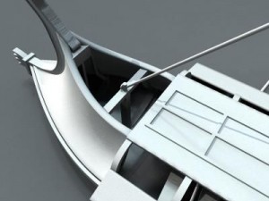 greek ancient ship 3D Model