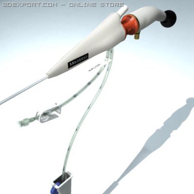 hysteroscope 3D Model .c4d .max .obj .3ds .fbx .stl .blend 