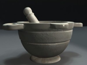 pestle 3D 模型