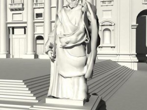 st peters basilica rome 3D 模型