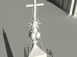 st peters basilica rome 3D 模型