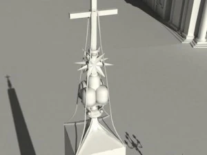 st peters basilica rome 3D Model