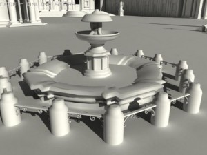 st peters basilica rome 3D 模型