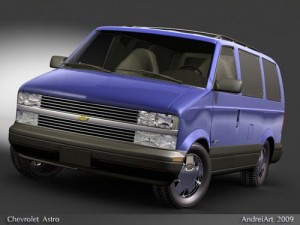 chevrolet astro 3D Model