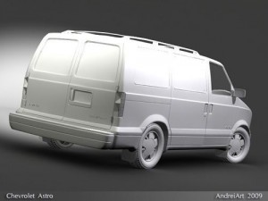chevrolet astro 3D Model