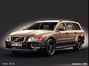 Volvo xc70 Modelo 3D