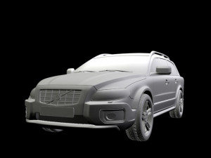 Volvo xc70 3D 모델