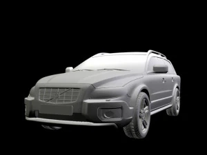 Volvo xc70 3D Model