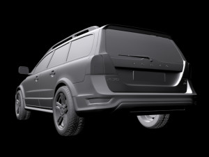 Volvo xc70 3D 모델