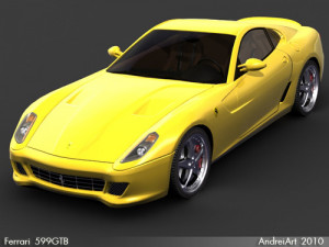 ferrari 599 3D Model