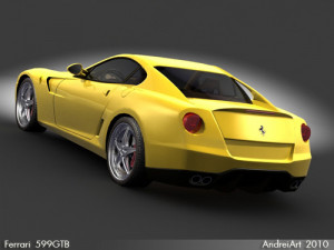 ferrari 599 3D Model