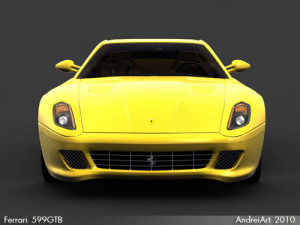 ferrari 599 3D Model