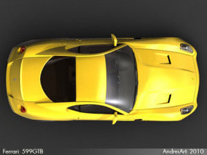 ferrari 599 3D Model