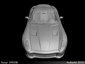 ferrari 599 3D Model