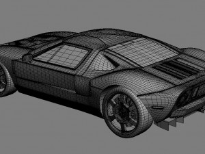 sportcar 3D मॉडल