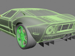 sportcar 3D मॉडल