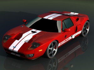 sportcar 3D मॉडल