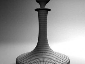 handmade ships decanter 3D Model