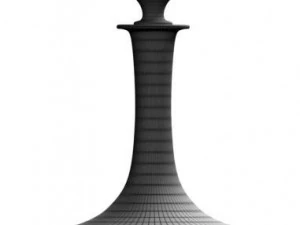 handmade ships decanter 3D Model