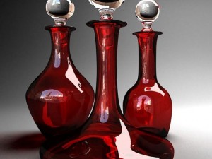 handmade ships decanter 3D Модель