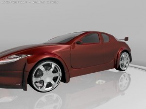 mazda rx 8 3D Модель