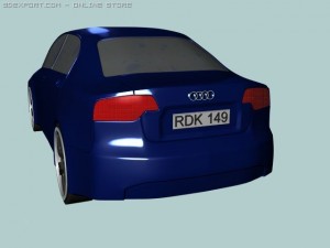 audi a4 3D-Modell
