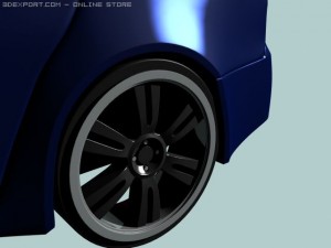 audi a4 3D-Modell