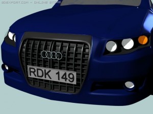 audi a4 3D-Modell