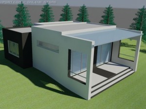 small house Model 3D