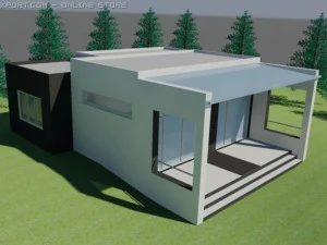 kleines Haus 3D Modell