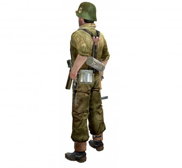 Wwii German Soldier 3D Модель In Мужчина 3DExport