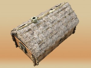 wooden thatch house 3D 模型