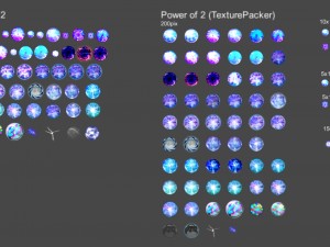 2d animated magic energy orbs Modèle 3D