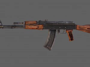 ak-74 assault rifle 3D Model
