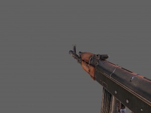 ak-74 assault rifle 3D 모델