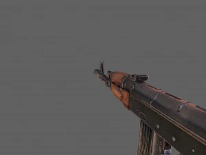 ak-74 assault rifle 3D Model
