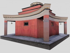 arbat metro station moscow russia 3D Model