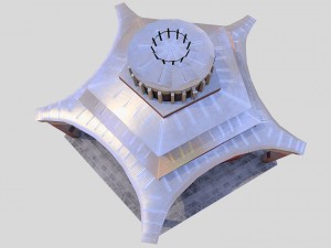 arbat metro station moscow russia 3D Model