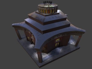 arbat metro station moscow russia 3D Model