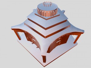 arbat metro station moscow russia 3D Model