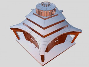 arbat metro station moscow russia 3D Model