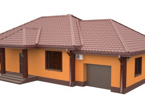 private house 3D Model