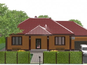 private house Model 3D