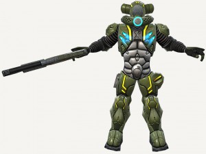 human trooper 3D Model