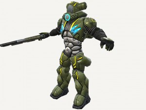 human trooper 3D Model