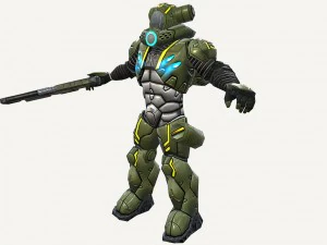 soldado humano Modelo 3D