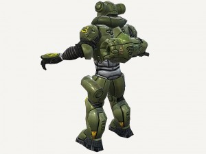 human trooper 3D Model
