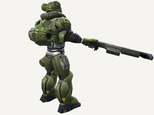 human trooper 3D Model