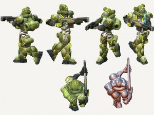 human trooper 3D Model