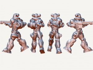 human trooper 3D Model
